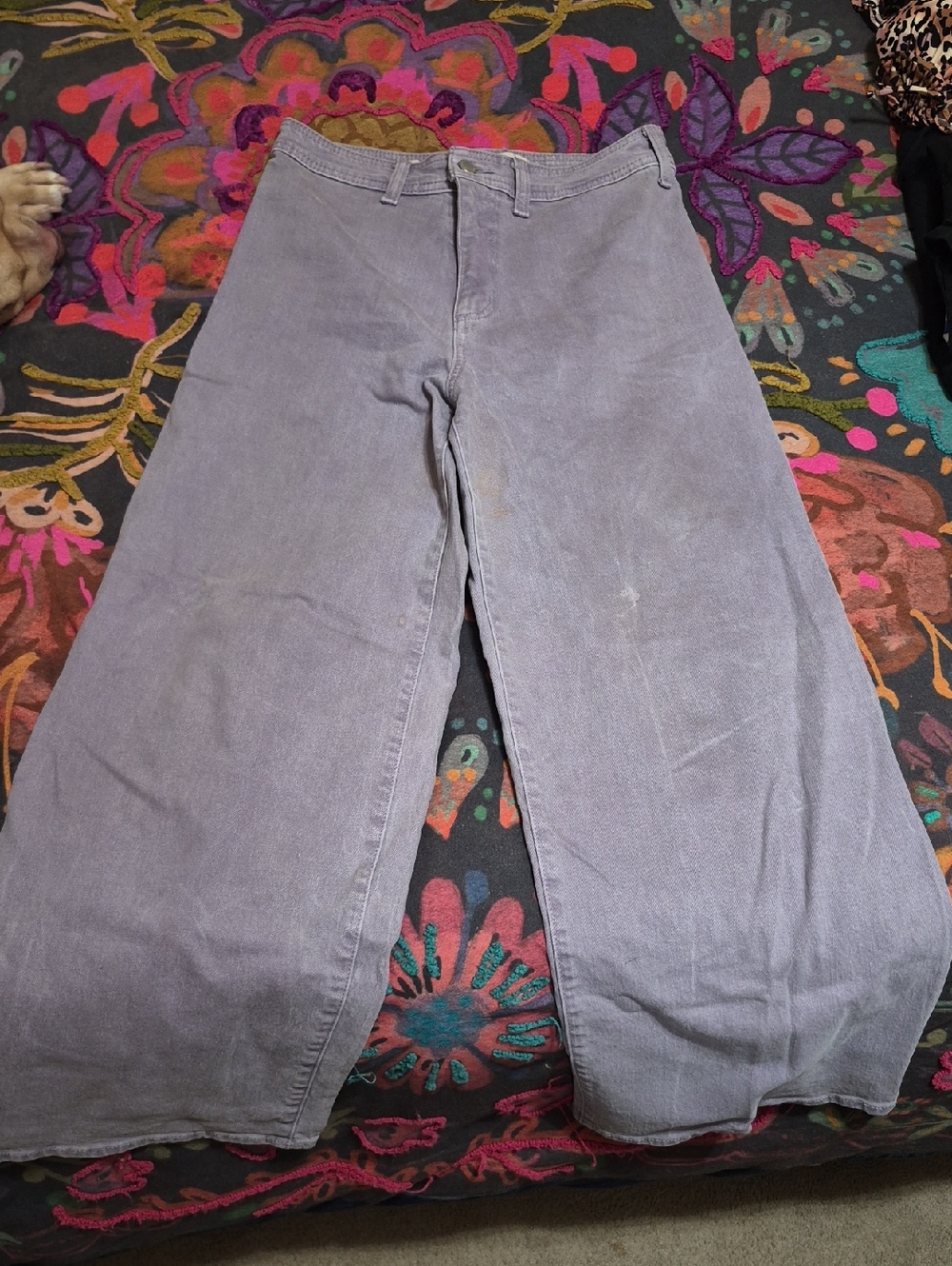 Universal Thread Wide-Leg Jeans in Lavender